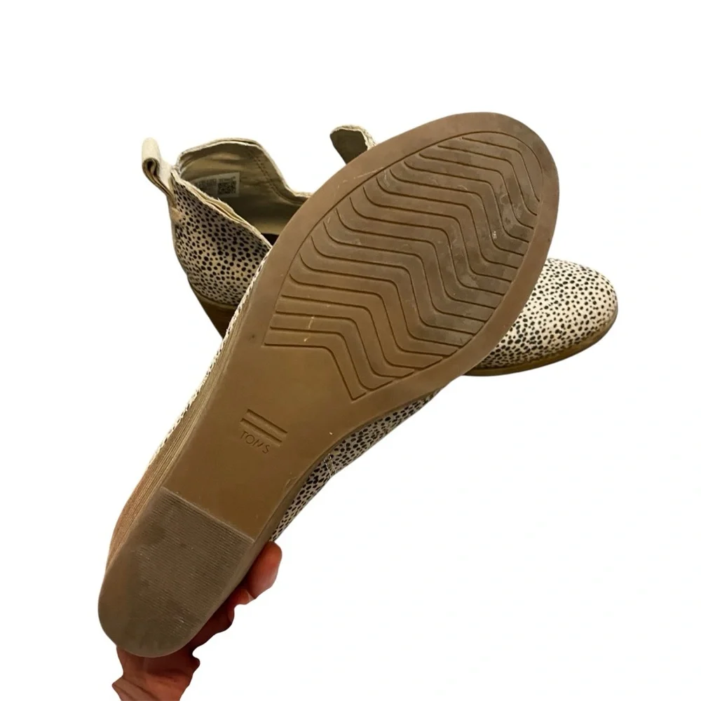TOMS Kallie Wedge Ankle Bootie Animal Cheetah Print